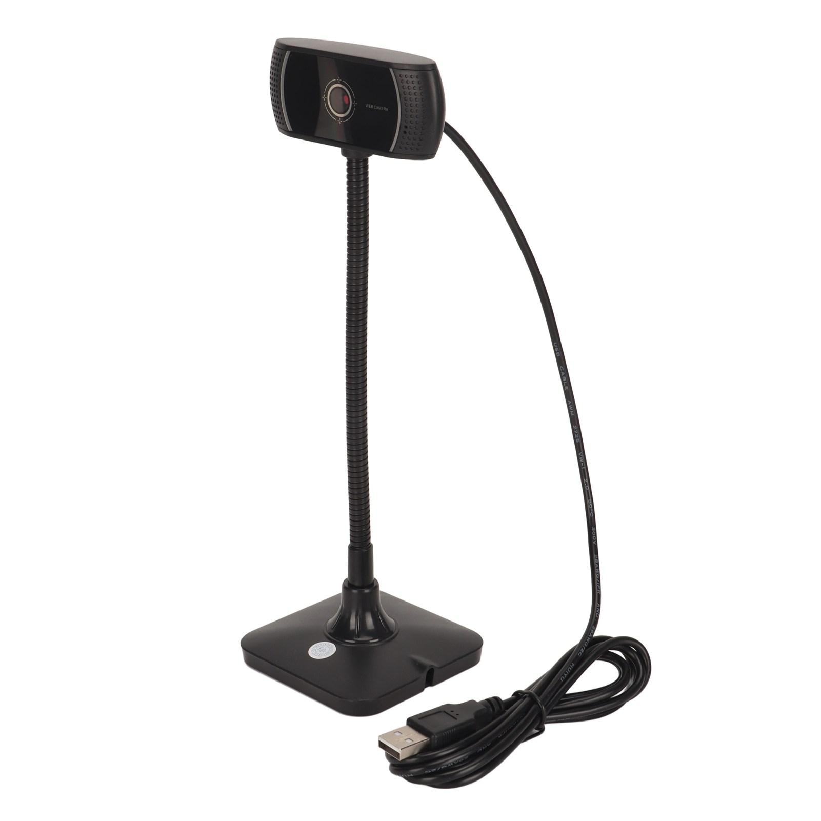 

C185 HD Webcam Noise Reduction 60 Degree View 360 Degree Rotation 30 Fps Webcam for Video Live Streaming Conference