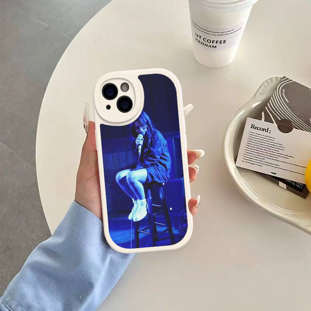 

Singer Jessie Murph Leather Phone Case For Iphone 16 15 14 Plus 13 12 11 Pro Max Case iphone 13promax