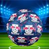 Custom Name Personalized RB Leipzig Print Size 5 Soccer Ball Training & Match Football, for Team, Kicking, Gift for Football Enthusiasts