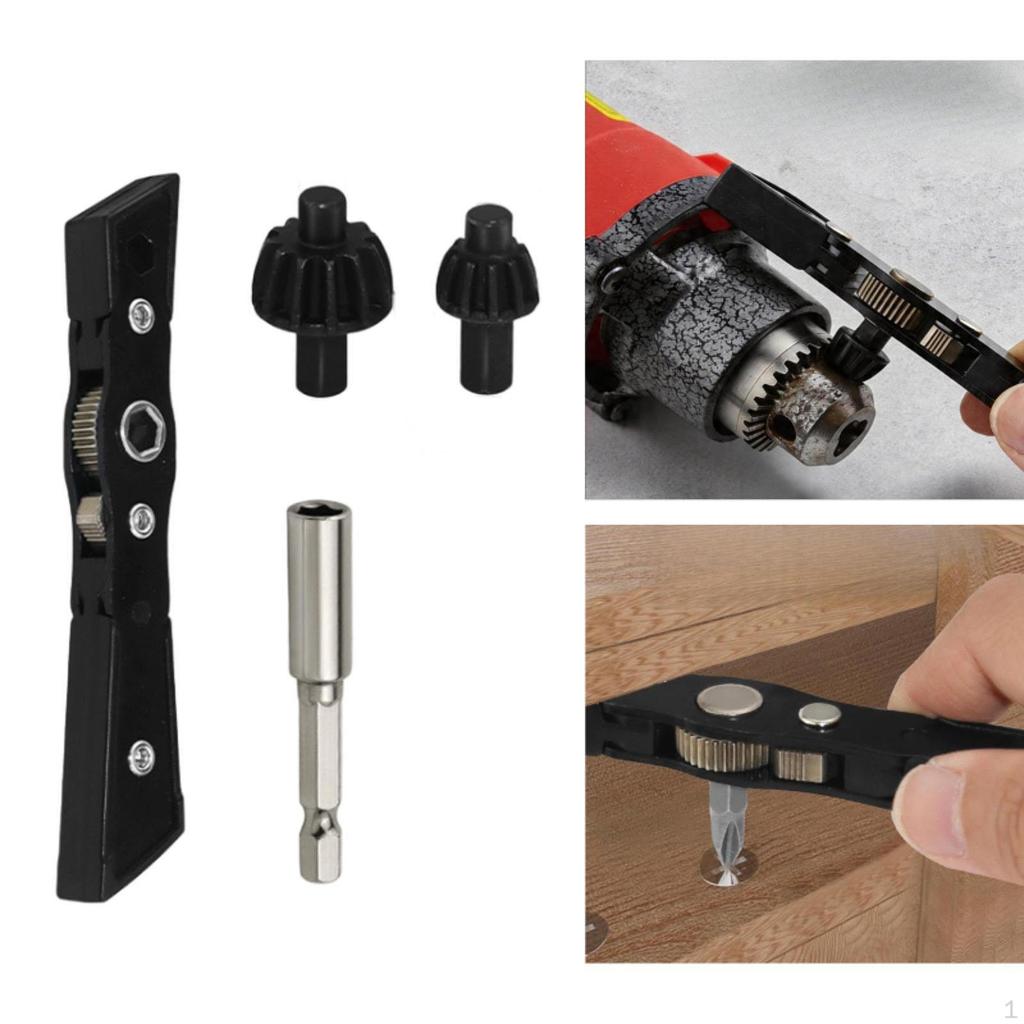 And Practical Ratchet Wrench Set, Forward Rotation, Portable, Easy to Use, Versatile with Chuck