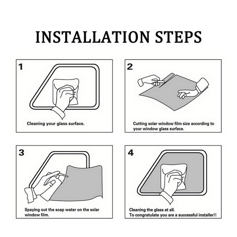 50 см X 6 м 1/5/15/25/35 процентов VLT тонировочная пленка для окон стеклянная наклейка — фото 8