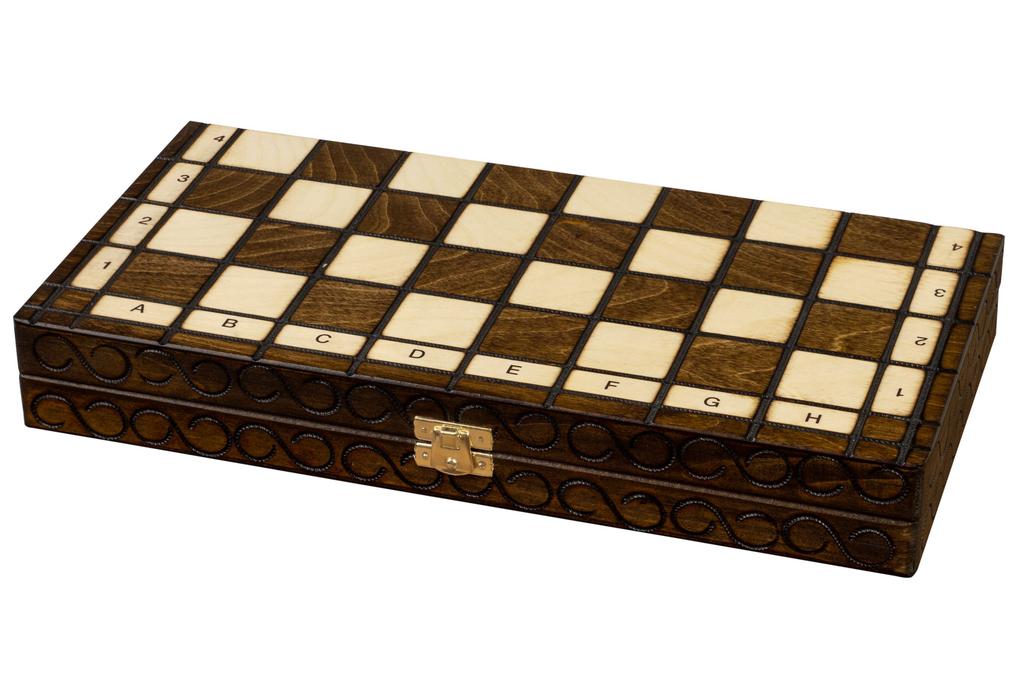 Polish Wooden Chess 35 Cm