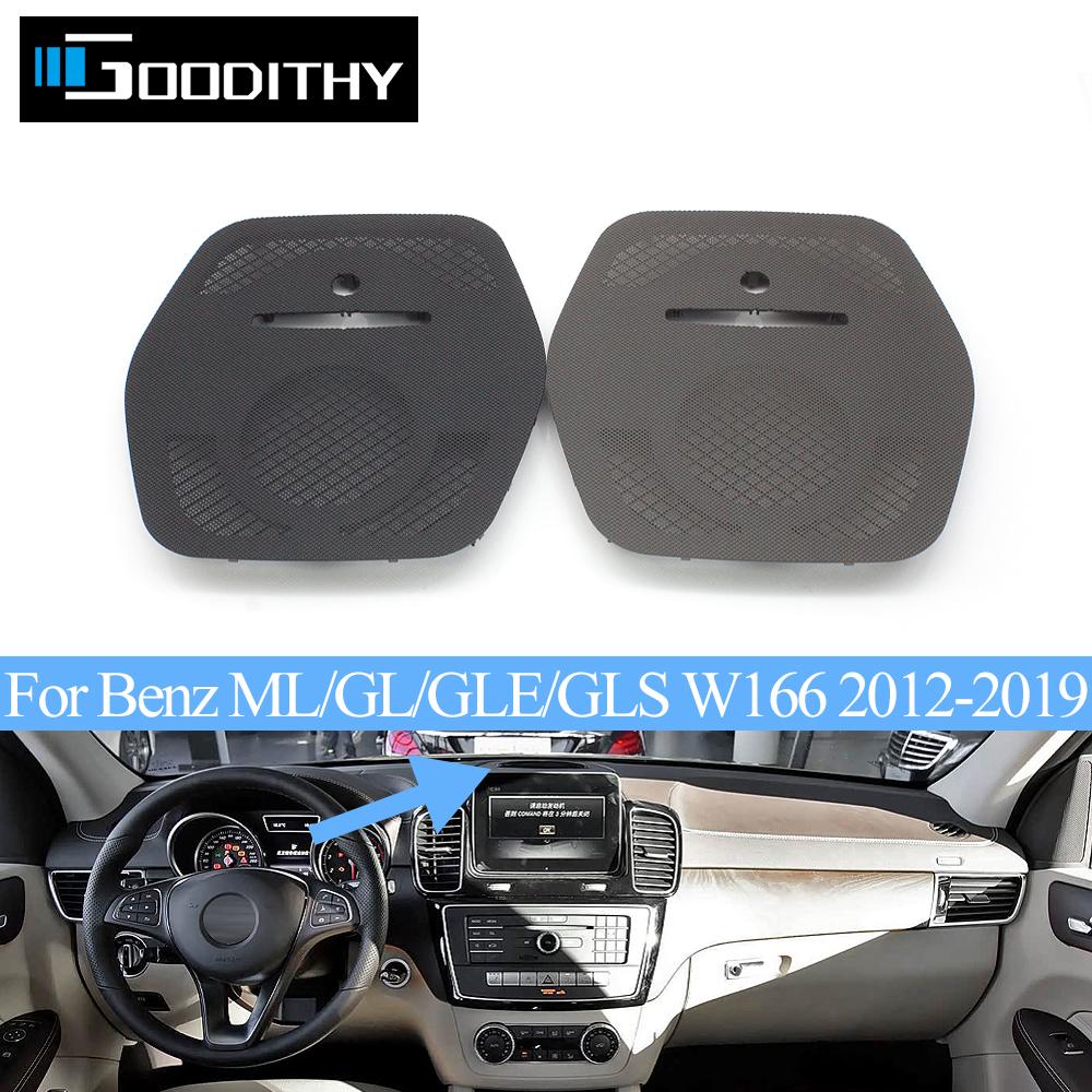 LHD RHD Auto Front Armaturenbrett Audio Lautsprecher Abdeckung Panel Verkleidung Für Benz ML/GL W166 2012-2015 GLE/GLS W166 2015-2019