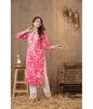 Women Designer Printed Pure Cotton Ethnic Top Pant Set