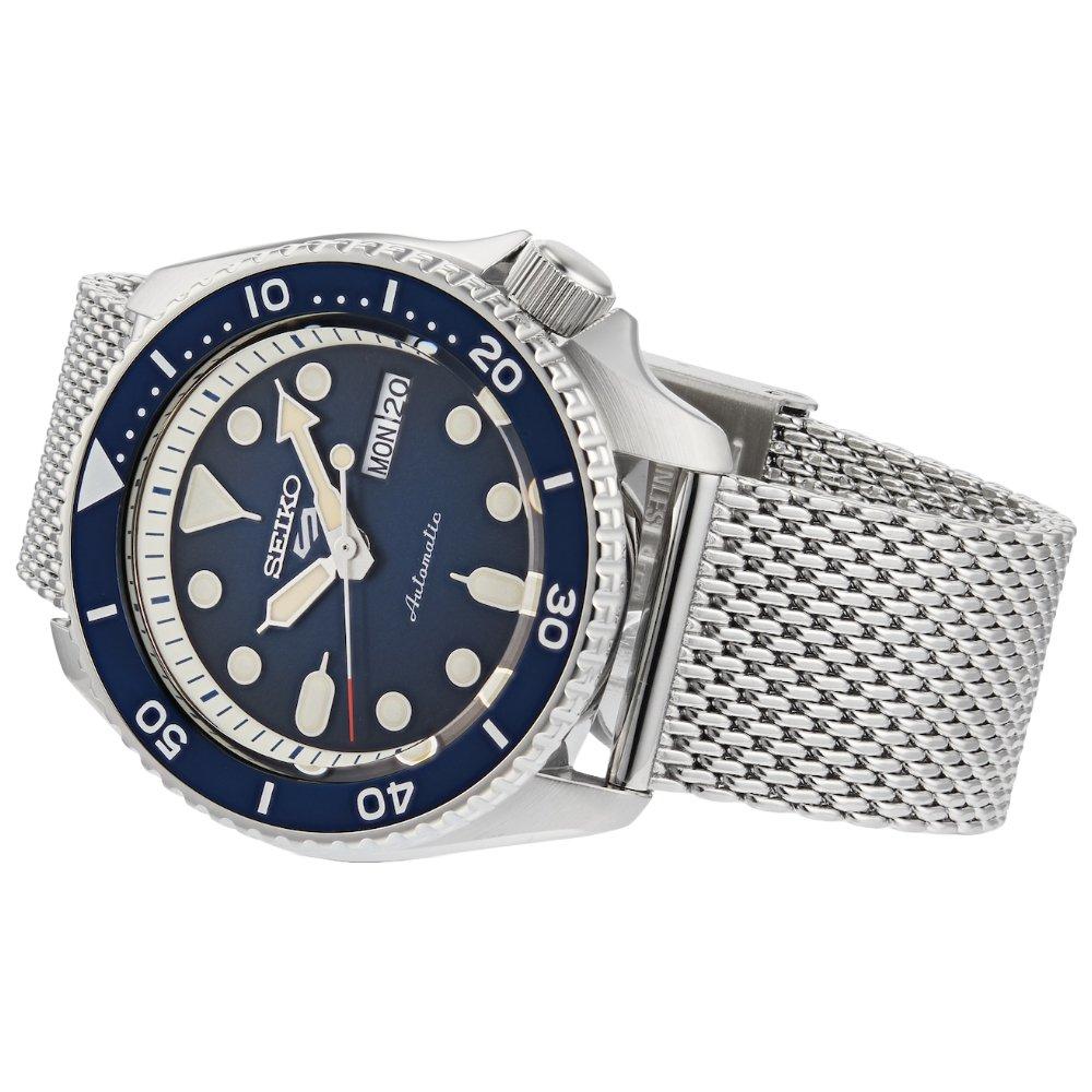 Seiko 5 Sports SRPD71K1 Niebieski Automatyczny Zegarek Męski