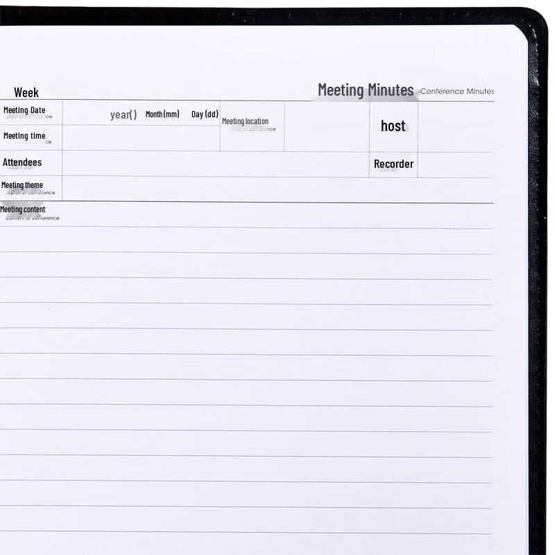 Deli 7949 Meeting Notebook