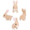 Cute Walking Pet Electric Toy Soft Gift Plush Rabbit For Kids