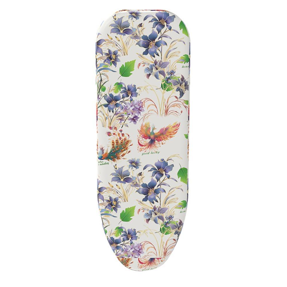 Floral Pattern Ironing Board Cover Thickened Elastic Ironing Board Cloth Stain Resistant Heat-resistant Ironing Heat Shield