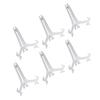 New Practical Tray Rack Display Stand Transparent Plate Holder Display Stand Easel Decorative Ornament Pedestal