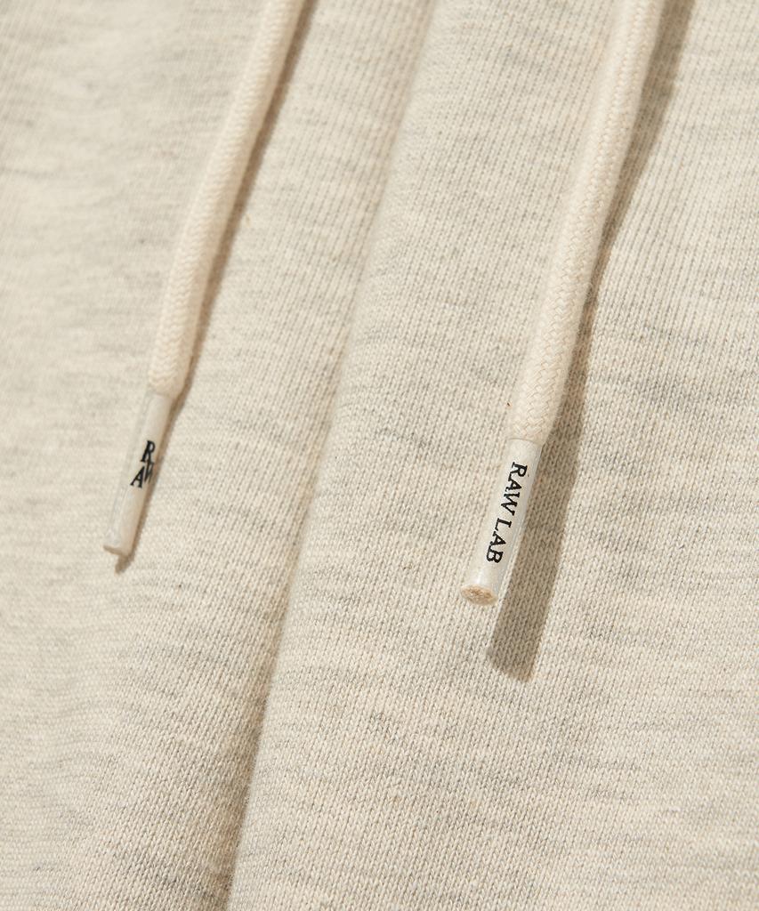 RAW LAB Deep Double-Pleated Wide Sweatpants (Oatmeal)