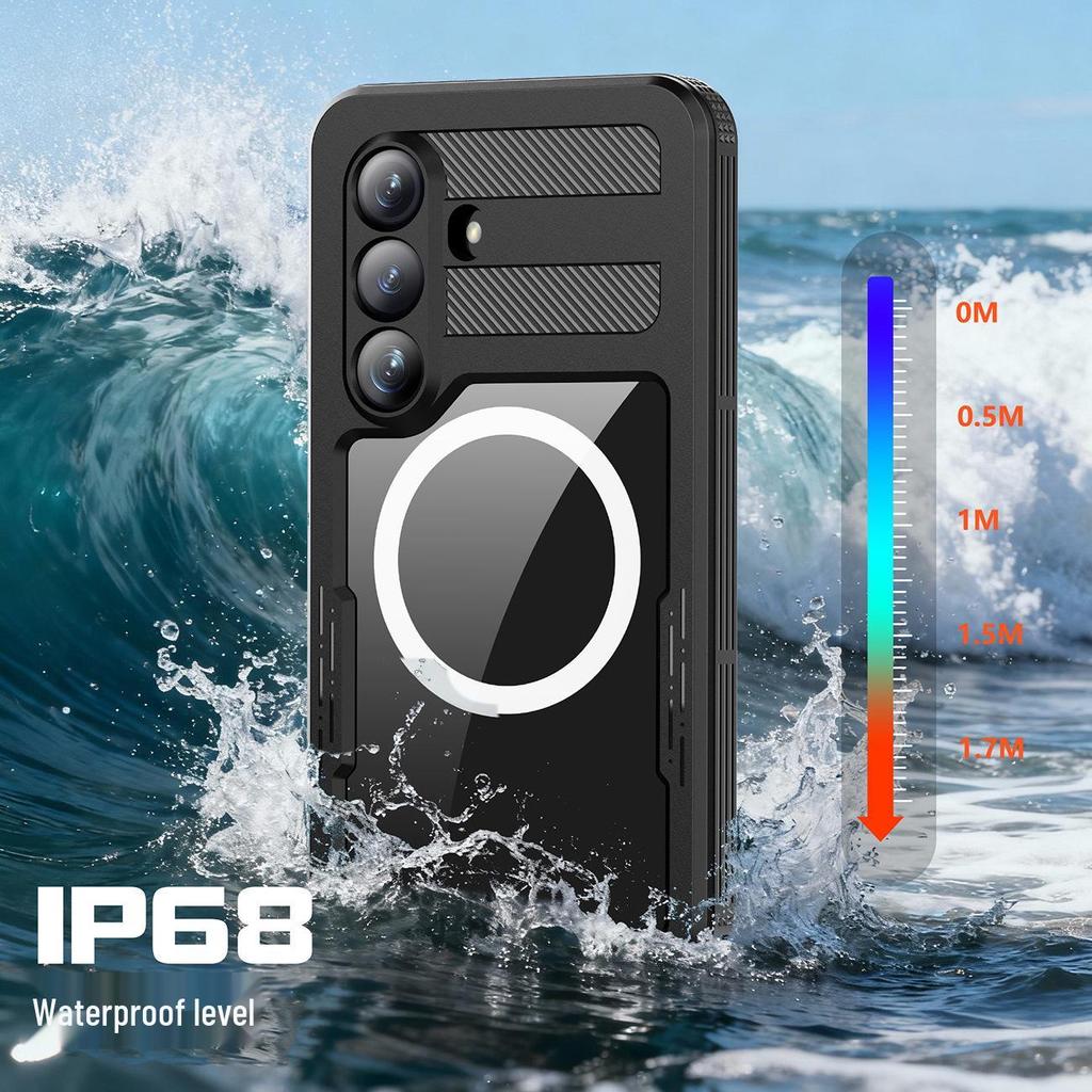 Ares Series Diving Case - Waterproof, Shockproof, Magnetic for Samsung S26 Ultra