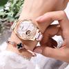 New Limited Edition Mechanical Women Watches Top Brand Luxury Diamond Design Ceramic Stainless Steel Band Automatic Female Watch