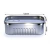 1Pcs Sardine Can Shaped Storage Tin Box Portable Tinplate Material Sealed Jar With Lid For Storing Small Items Household Goods