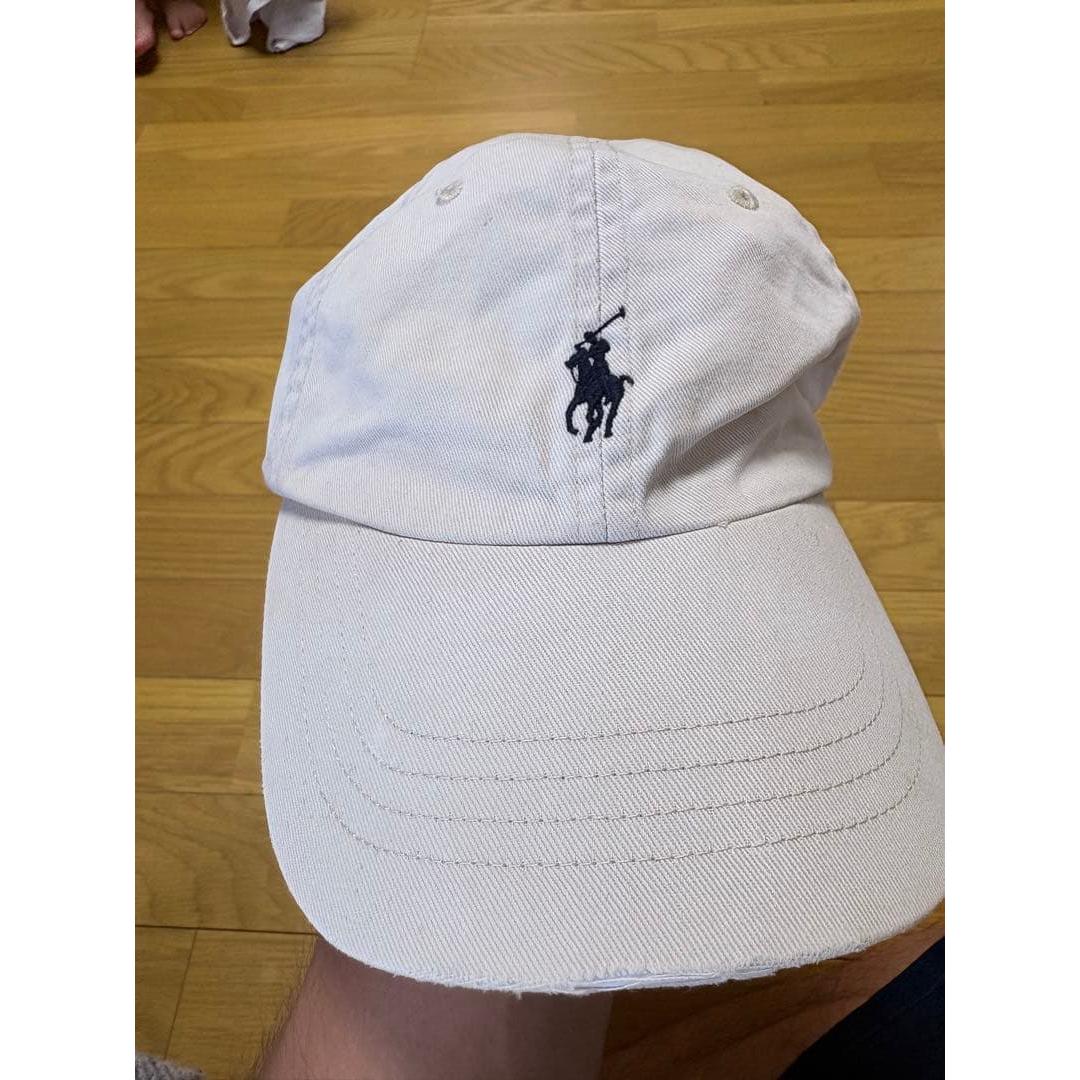 Used 90s Polo Ralph Lauren Cap White