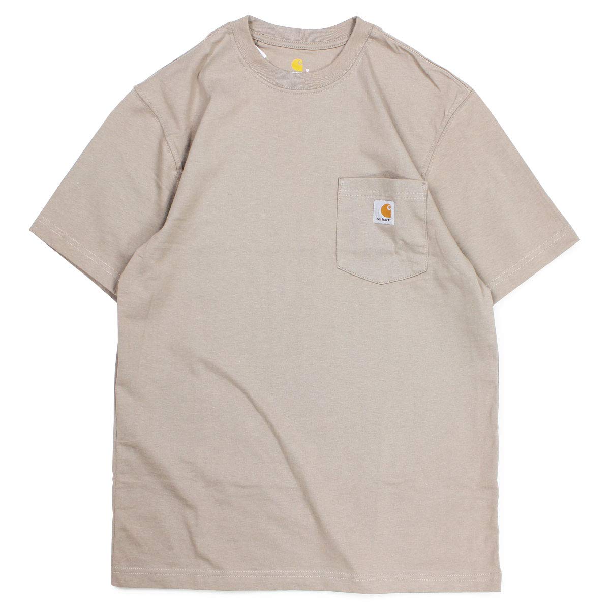

Carhartt carhartt WORKER POCKET футболка с коротким рукавом хлопковая K87 Бежевая XL Футболки с коротким рукавом футболка [товар] бежевый