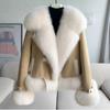 Imitation Fox Fur Jacket Women's Short Autumn and Winter New Warm Outer Top Light Trendy