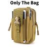 Tactical Camouflage Waist Pack For Men Outdoor Travel Multi Function Waterproof Phone Holder