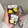 Blue Yellow Flowers Case For Airpods Pro 1 2 4 3 Pro2 Pro3 Earphone Cases Cover
