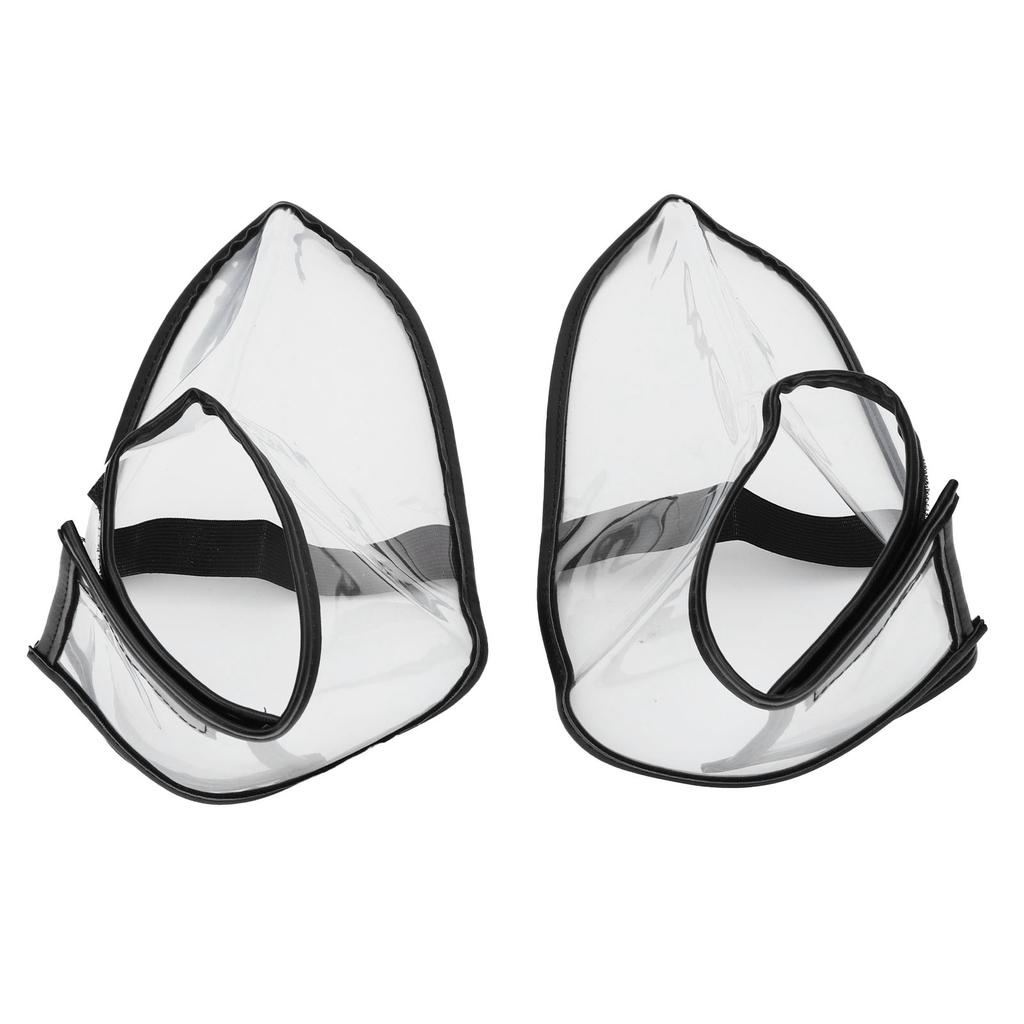 Składany pokrowiec na buty fryzjerskie Wielokrotnego użytku Pokrowiec na buty do salonu fryzjerskiego Przezroczysty pokrowiec na buty do sklepów z masażem Spa