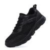 Summer hollow breathable mesh casual sports shoes women's pure white all black non-slip soft-soled shoes