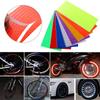 16pcs Car Wheel Tire Stickers 17"18" Strips Motorcycle Reflective Rim Tape Motorbike Auto Decals