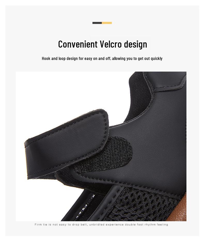 Breathable Summer Footwear for Elderly Women – Comfortable, Soft Sole Casual Shoes