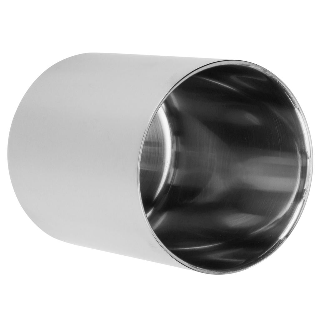 Stainless Steel Pencil Cup Holder Desk Organizer Flower Vases Pen Makeup Brush Container