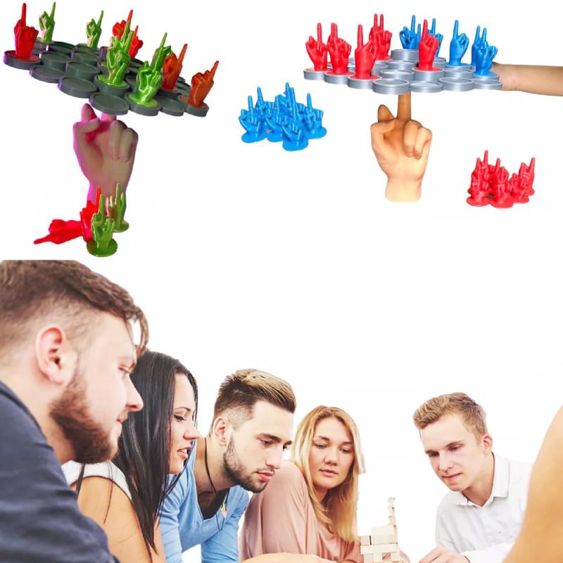 Middle Finger Interactive Toy Balance Board Desktop Game Adults Social Gathering