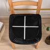 1PC PU Waterproof Chair Cushion Cover Waterproof Kitchen Dining Seat Slipcovers Removable Dining Room Chair Seat CushionCover