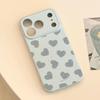 Creative Blue Heart Phone Case for iPhone 17 and iPhone 17 Pro Max