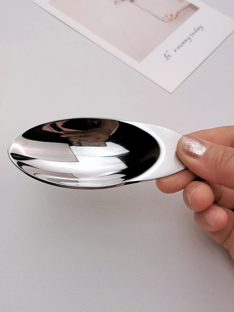 Stainless Steel Fruit Dessert Forks European-style Personality Household Tableware 304 Mooncake Fork Kitchen Creative Dip Bowl