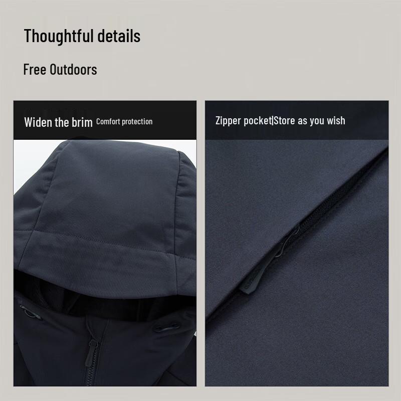 Northland Men's 3-Proof Warm Hooded Softshell Jacket NXJFT5862S