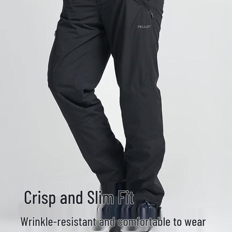 

Pelliot Unisex Waterproof Fleece-Lined Hiking Trekking Pants S