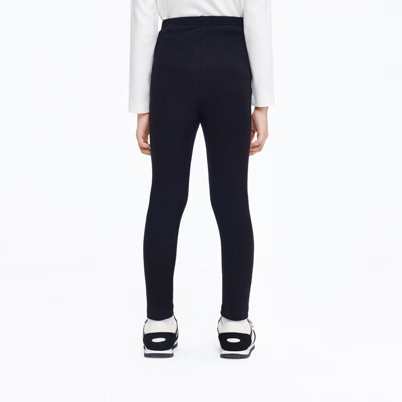 Little MO&Co. Girls' Antibacterial Slim-Fit Stretchy Leggings