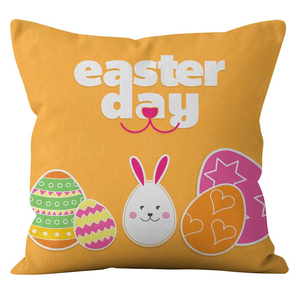 Easter Bunny Pillow Cover Home Pillow Cover