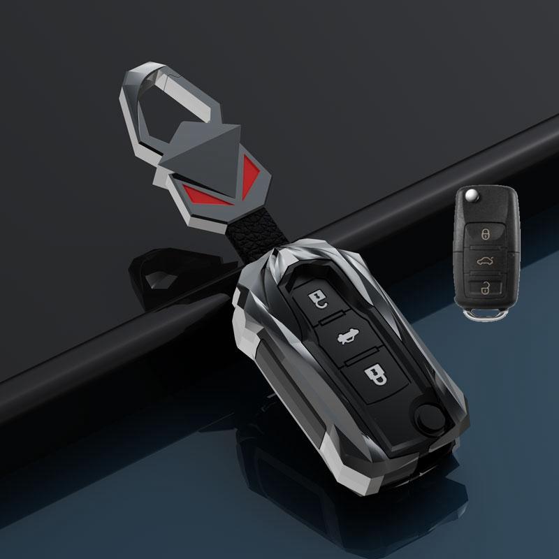 

Car Key Protective Case Cover For Skoda Octavia A5 For Vw Tiguan Golf Mk5 Bora Jetta Polo Passat For Seat Ibiza Leon Flip Key