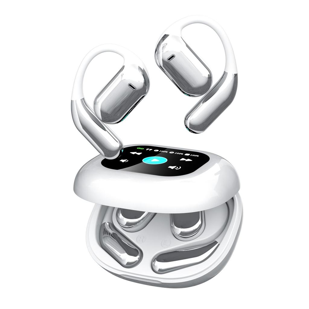 Smart Wireless Kopfhörer Touchscreen Große Kapazität Subwoofer HiFi Stereo Mit Mikrofon Headset Noise Cancel Wasserdicht