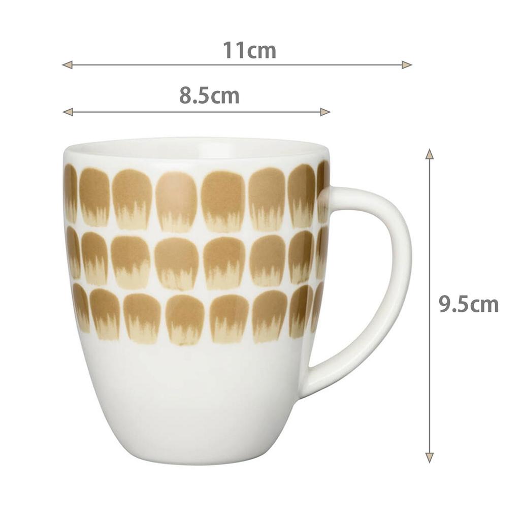 [Officially Imported] Arabia 24h Tuokio Mug, 0.34L, Beige, 1070773