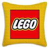 Cool For Legos Game Pillow Covers Cartoon Sofa Decorative Home Double-sided Printing Short Plush Cute Cushion Cover