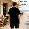 Herren Casual T-Shirt Polyester 2D Druckmuster Bequem Mode für den täglichen Gebrauch Halloween