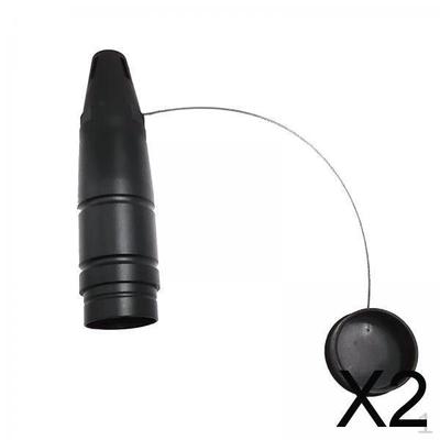 2x Pdlc Outdoor Waterproof Connector Protector Armored Fiber Optic Cable Plastic Fixed Optical