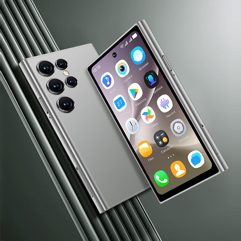 Міні-мобільний телефон S25 Pro 3G WCDMA 4,0 дюйма, чотири ядра, 2 ГБ оперативної пам’яті, 16 ГБ ПЗУ, тип C, 2000 мАг, розпізнавання обличчя Смартфон Android