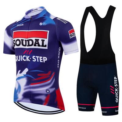 2026 Soudal Quick Step Σετ Φανέλας Ποδηλασίας Καλοκαιρινή Βέλγιο Ποδήλατο Αναπνέουσα Ρούχα Ποδηλάτου MTB Μαγιό Ropa Ciclismo Ομοιόμορφο Κοστούμι