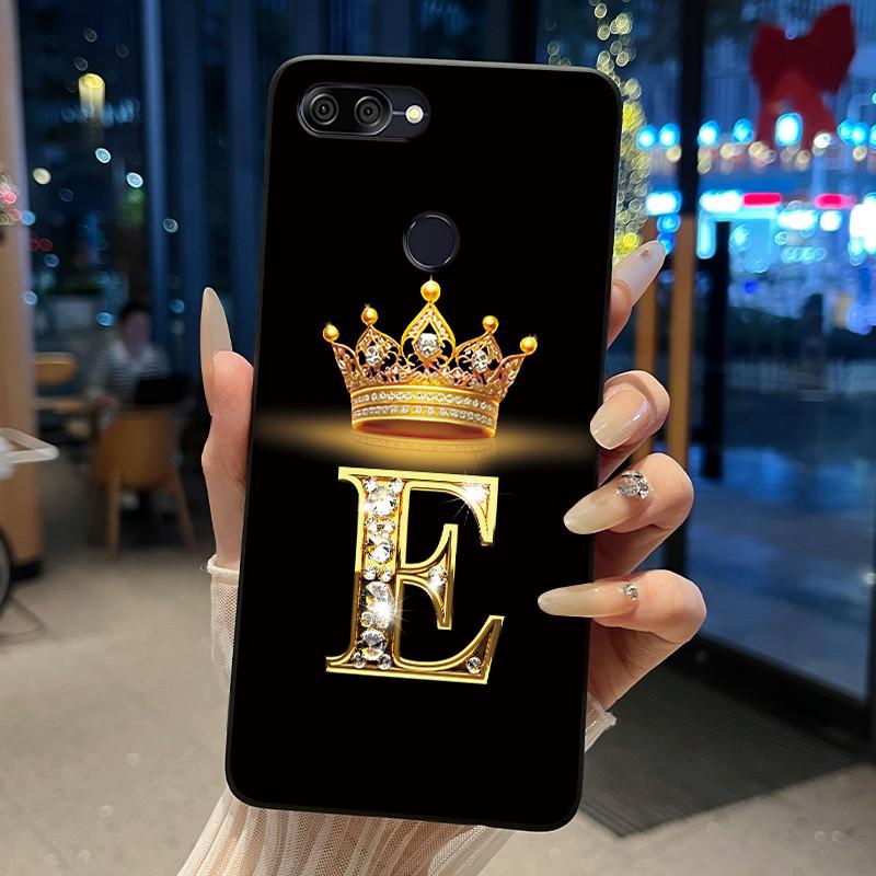 Newest Letter Crown Design Phone Casing For ASUS Zenfone Max Plus (M1) ZB570TL Black Case Bumper Silicone Shockproof Soft Cover