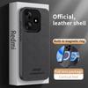 For Redmi 13 Case Magnetic Magsafe Leather Case for Redmi A3 NOTE 13 PRO PIUS 13C Xiaomi POCO F6 M6PRO X6 C65 Lambskin Cover