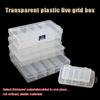 Scatola Luya 5 Scomparti Organizzatore Attrezzatura da Pesca Scatola Trasparente in Plastica per Accessori Esca Artificiale Rana Raggio Scatola per Esca Luya Amo da Pesca