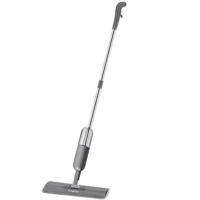 New Eco-Friendly Multi Surface Spray Mop Broom Refillable Water Bottle and Reusable Mop Pad  Cleans Home, Wood Tile  Vinyl
