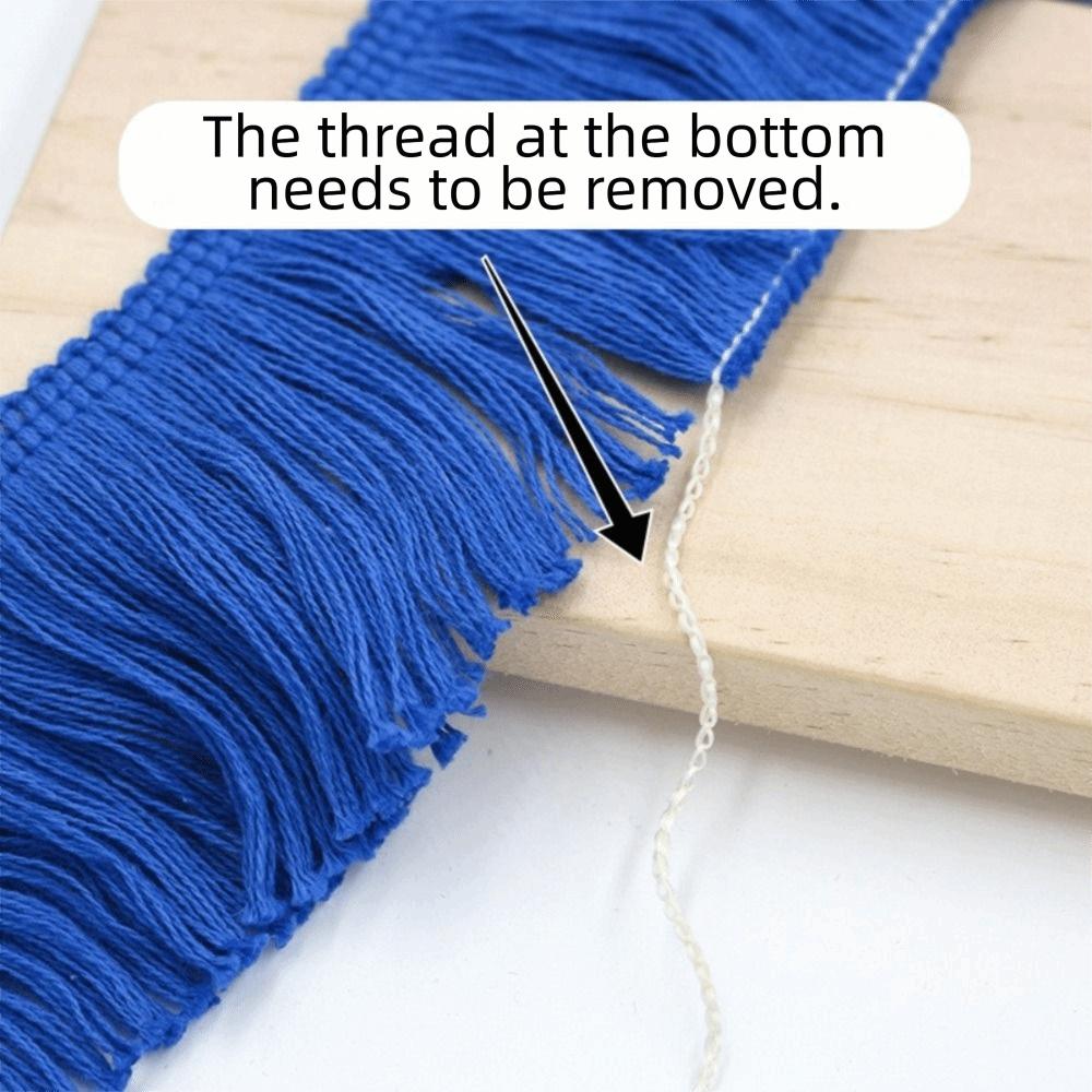 25m Length 4cm Width Cotton Lace Fabric Trim DIY Craft Cross Hollow Out Tassel Trim Clothing Decor Fringe Trim for dress