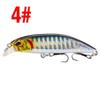 1Pc Long-Distance Casting Hard Bait Lure 7Cm 8G Diving Artificial Plastic Fishing Bait For Lure Fishing