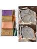 European and American silk scarves retro-printed paisley pattern 71 square scarf bag head versatile scarf